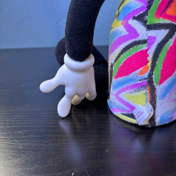 Vintage 1994 Ertl Jibba Jabber noise maker Toy Colorful 90s 15" Plush Silly Kids - Picture 8 of 16